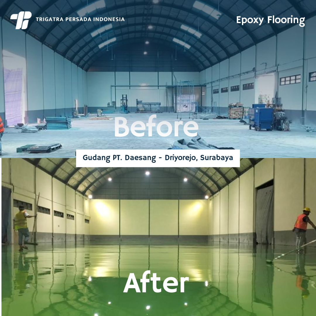 Epoxy flooring service reference image