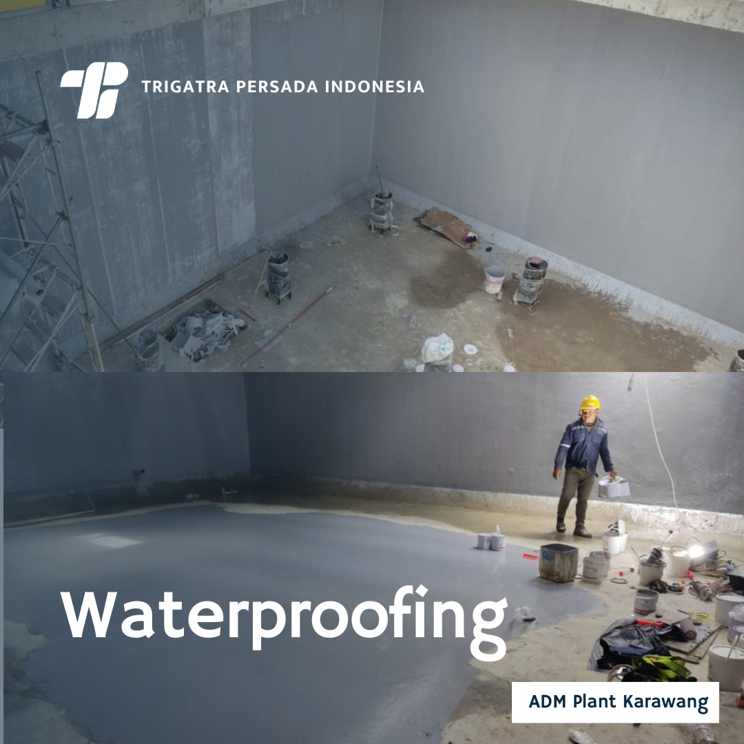 Waterproofing visual documentation